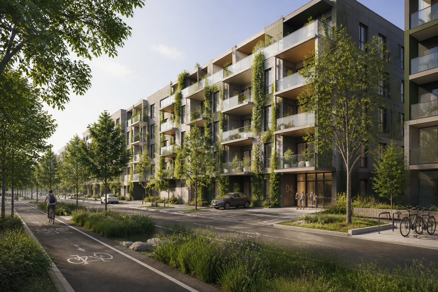 Sustainable apartment concept