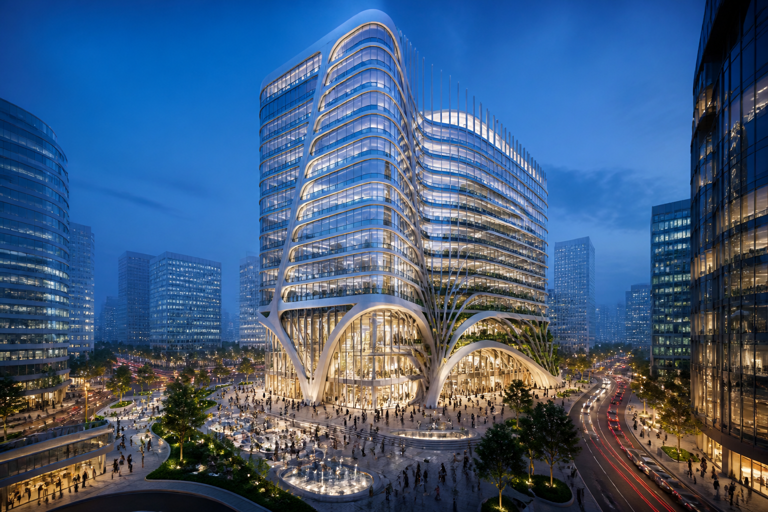 Parametric office tower