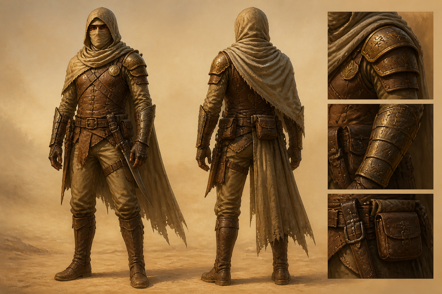 Desert ranger armor set