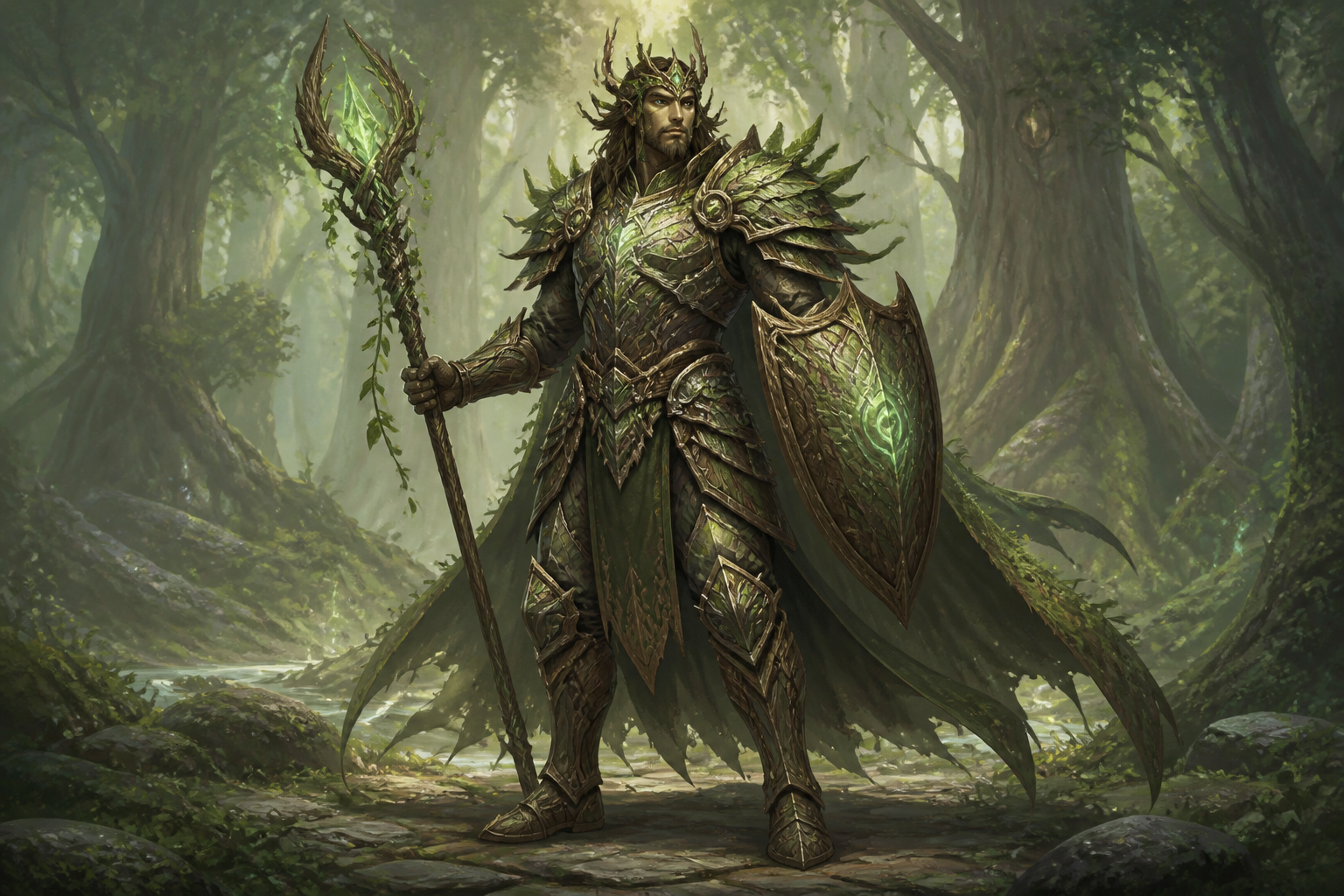 Forest guardian armor design