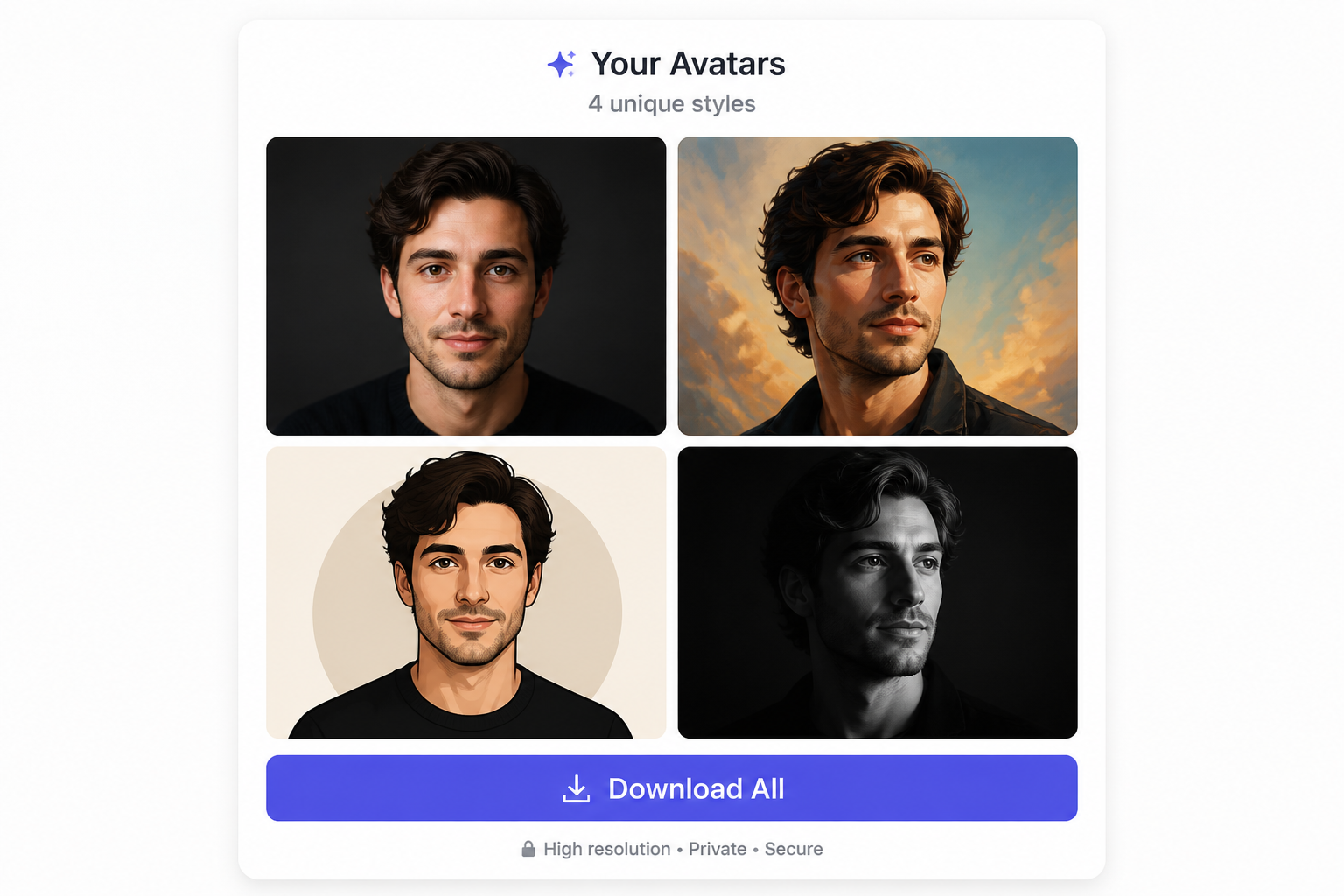 Generate and Download
