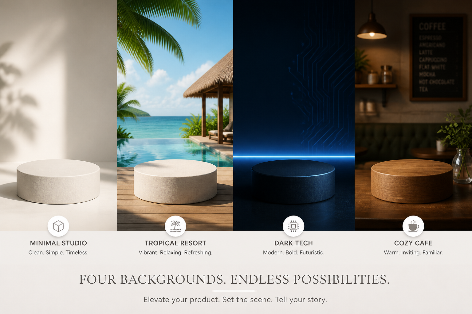 Backgrounds for many styles