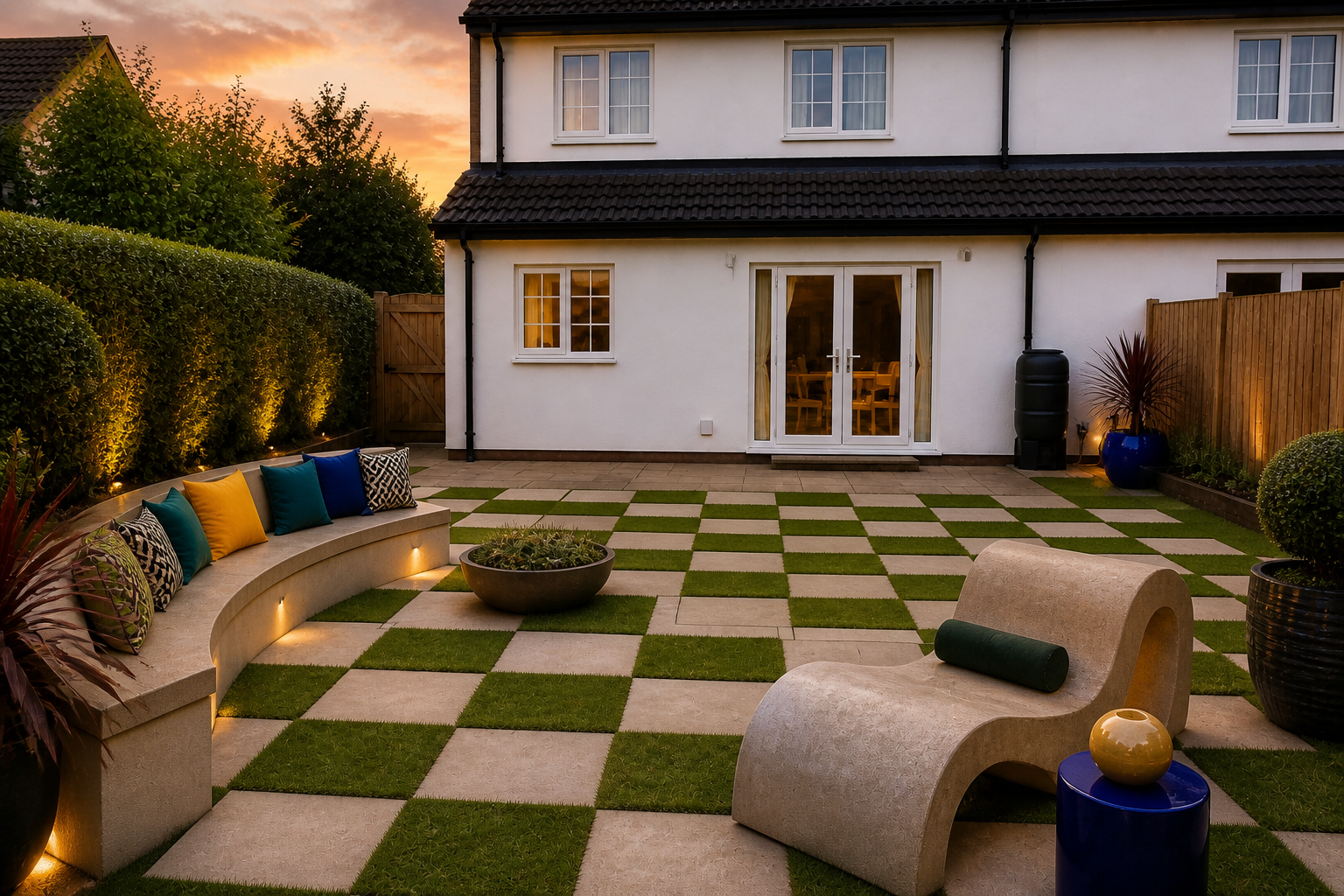 90s editorial backyard (after)