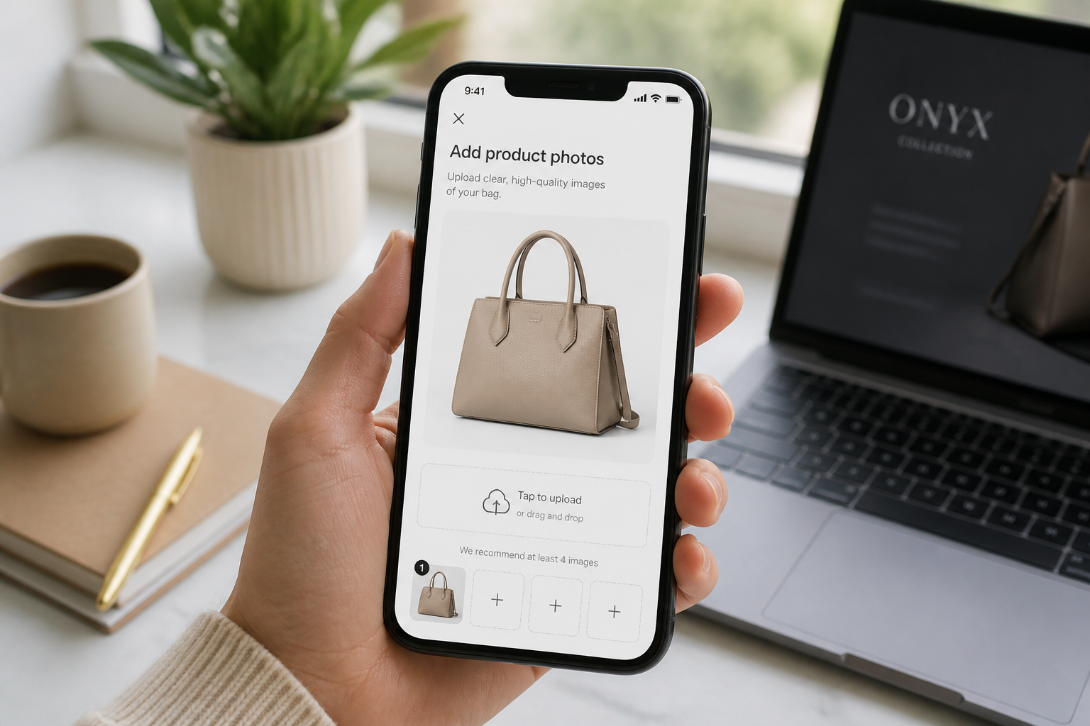 Upload your bag photo