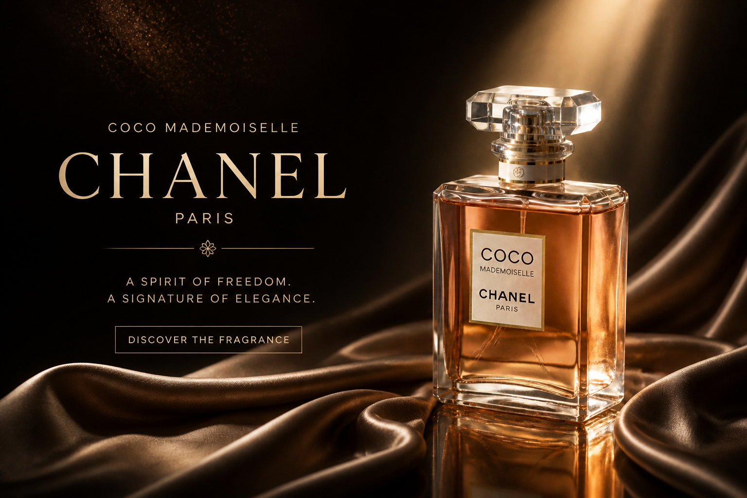 Luxury fragrance banner (after)