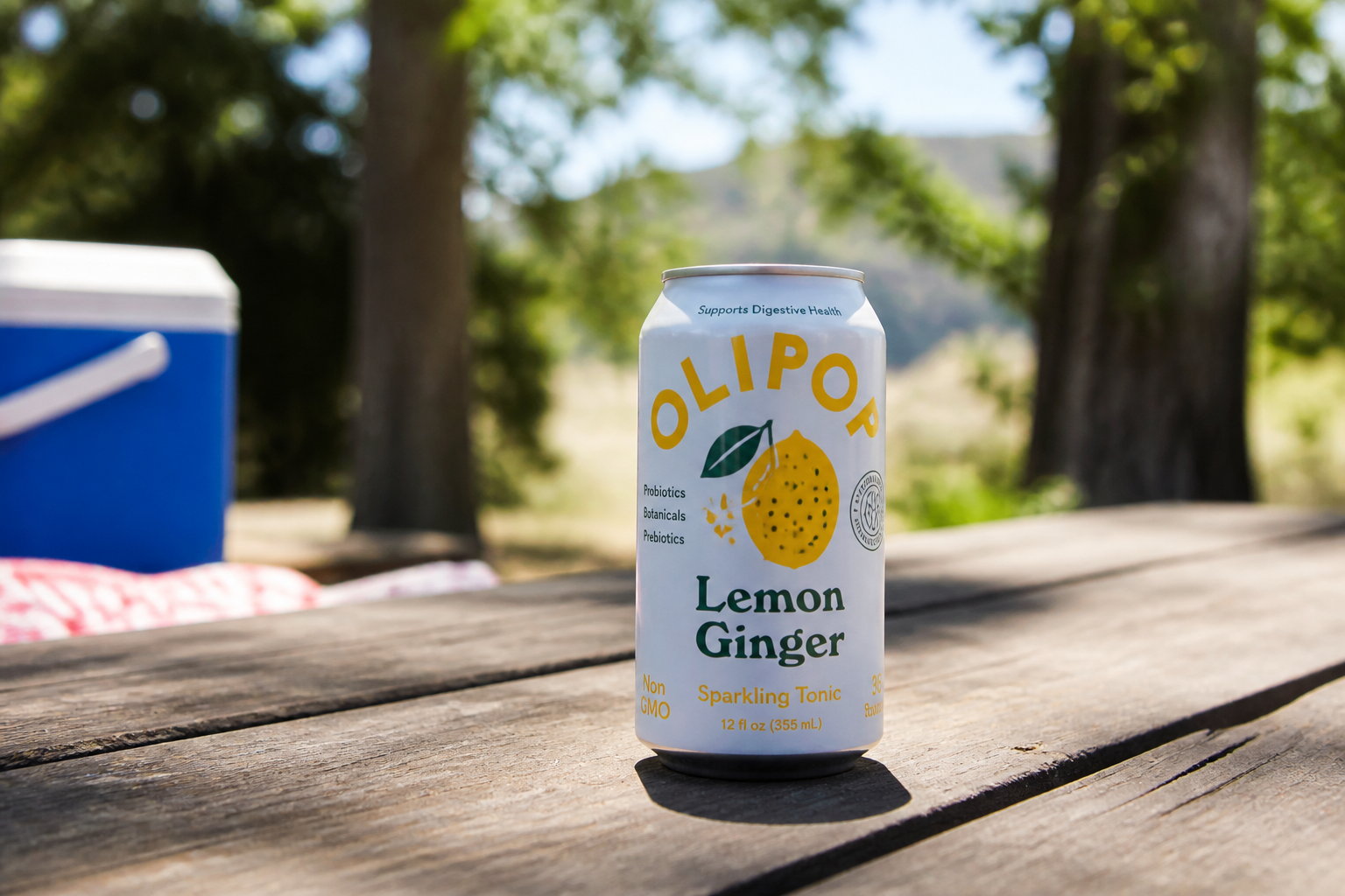 Summer drink banner (before)