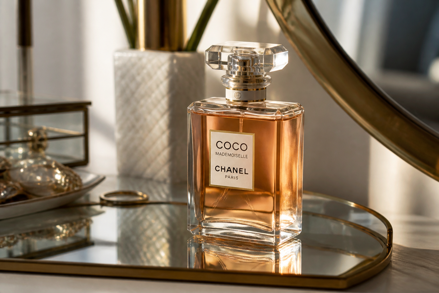 Luxury fragrance banner (before)