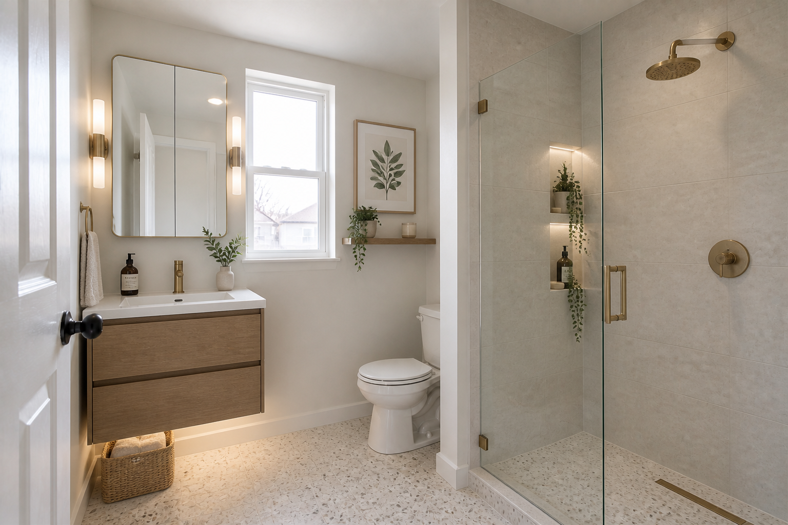 Small bathroom upgrade (after)