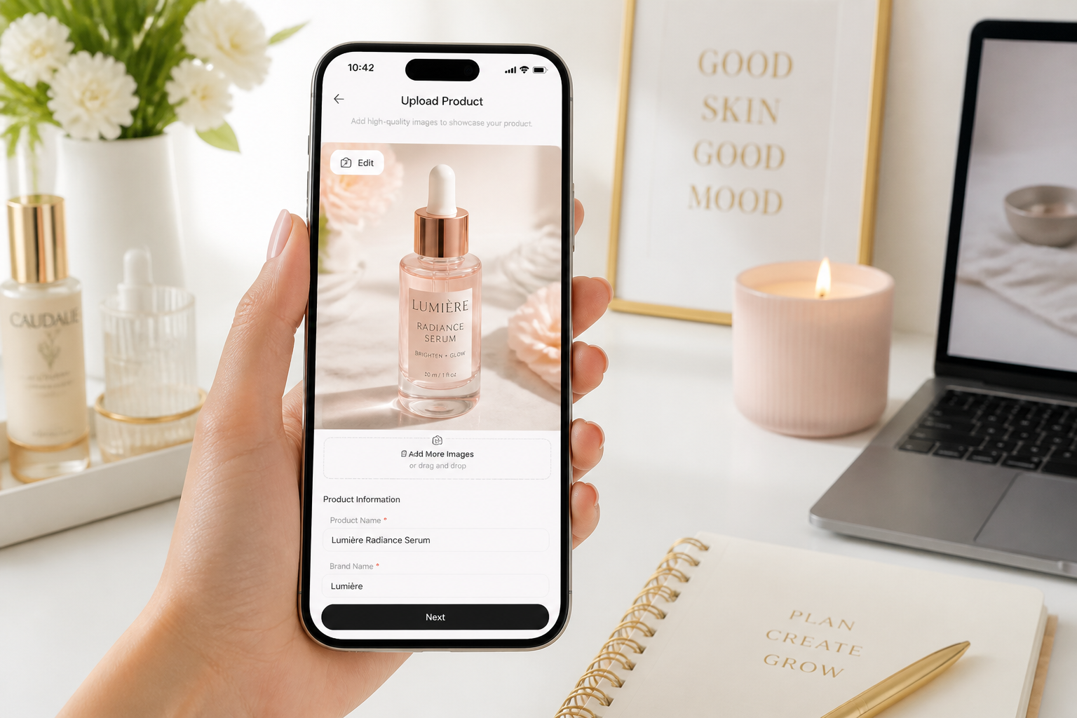 Upload your product photo