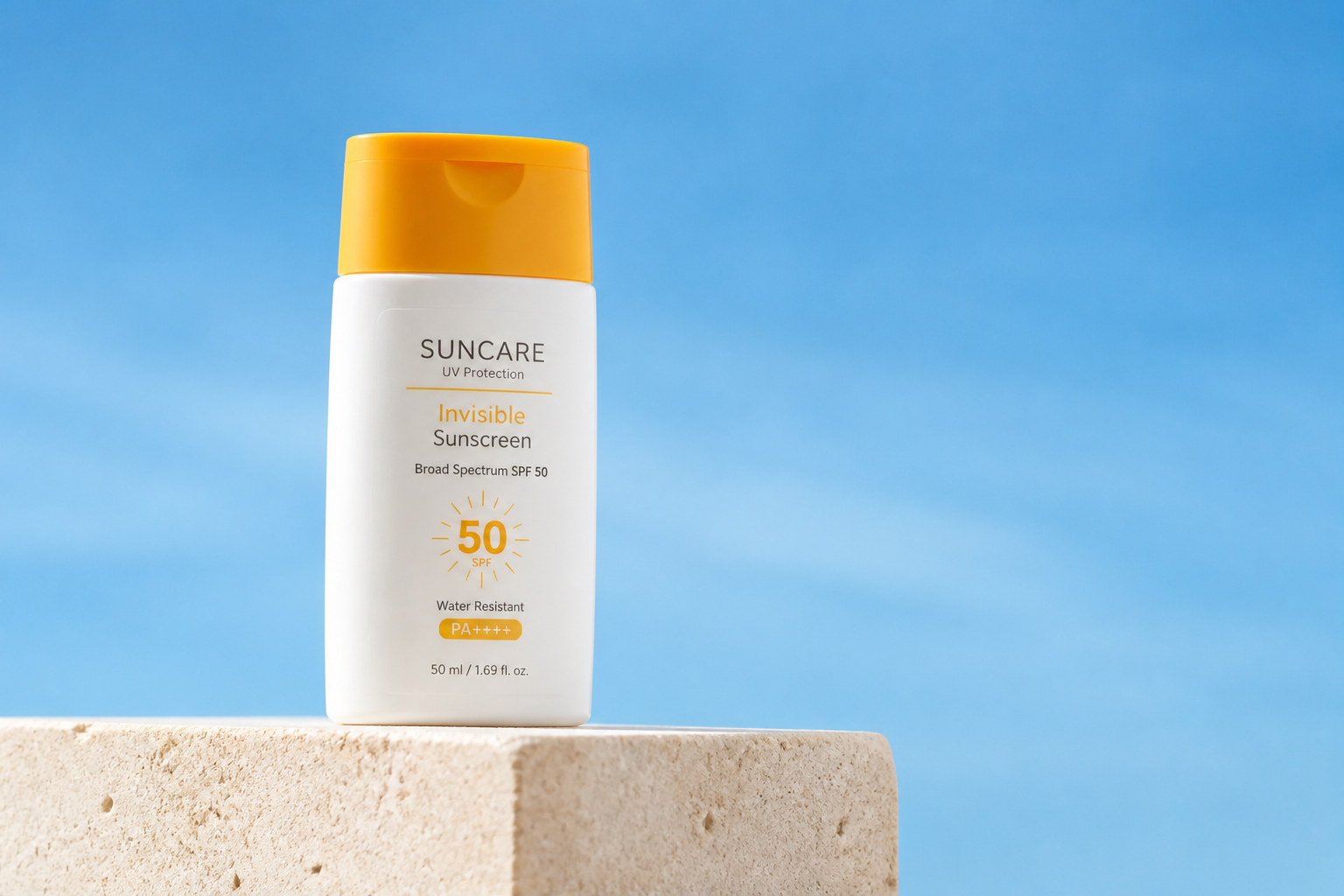 Summer sunscreen ad (before)