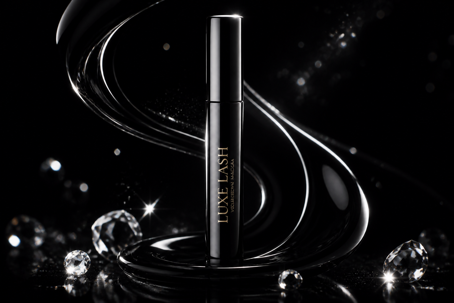 High-fashion mascara (after)