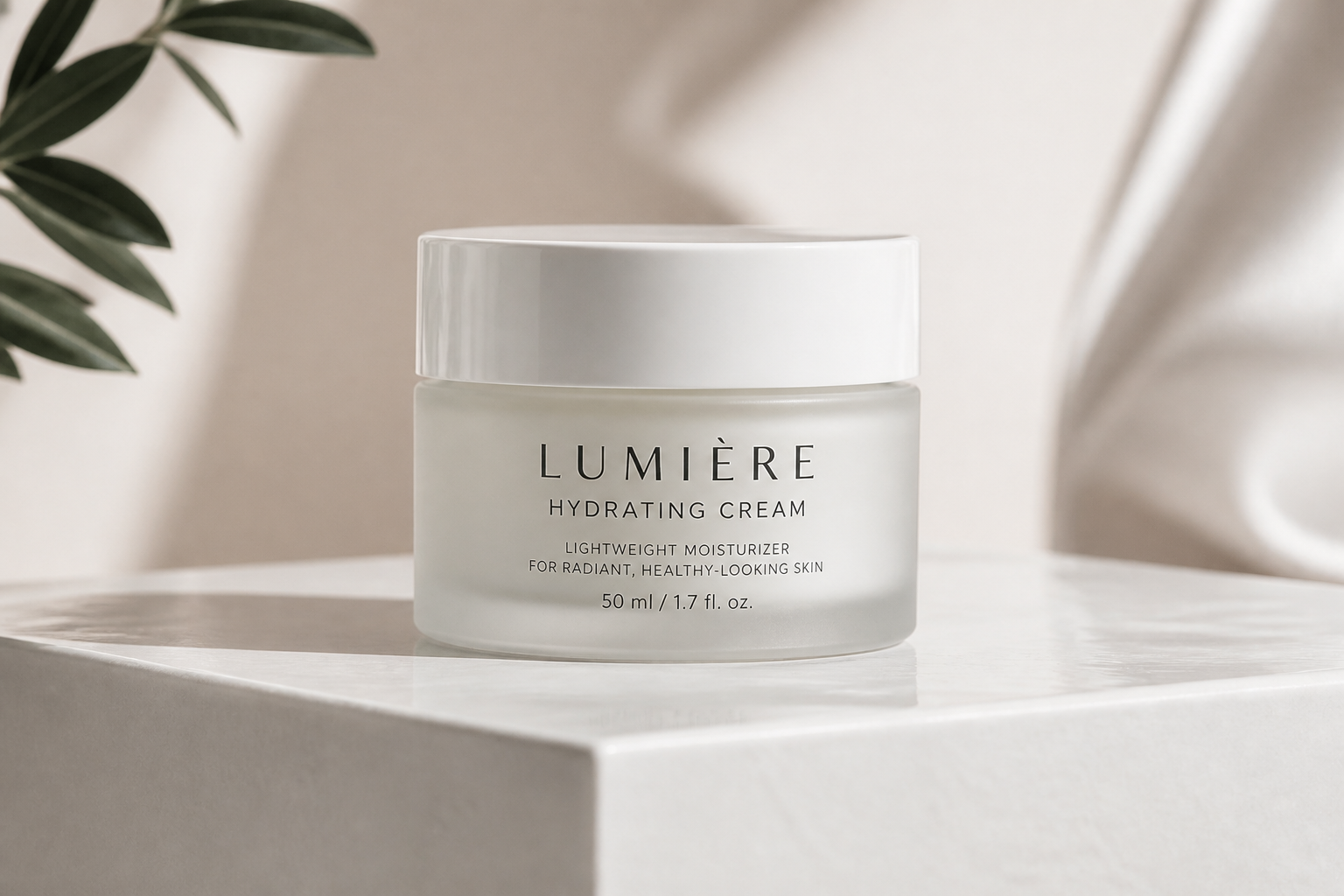 Spa skincare scene (before)