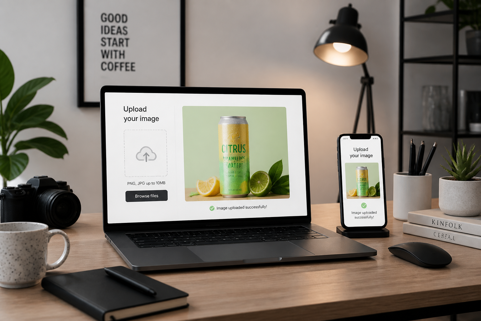 Upload your beverage photo