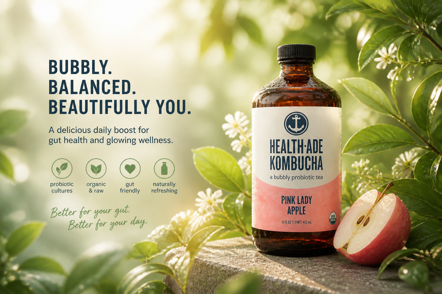 Botanical kombucha ad (after)