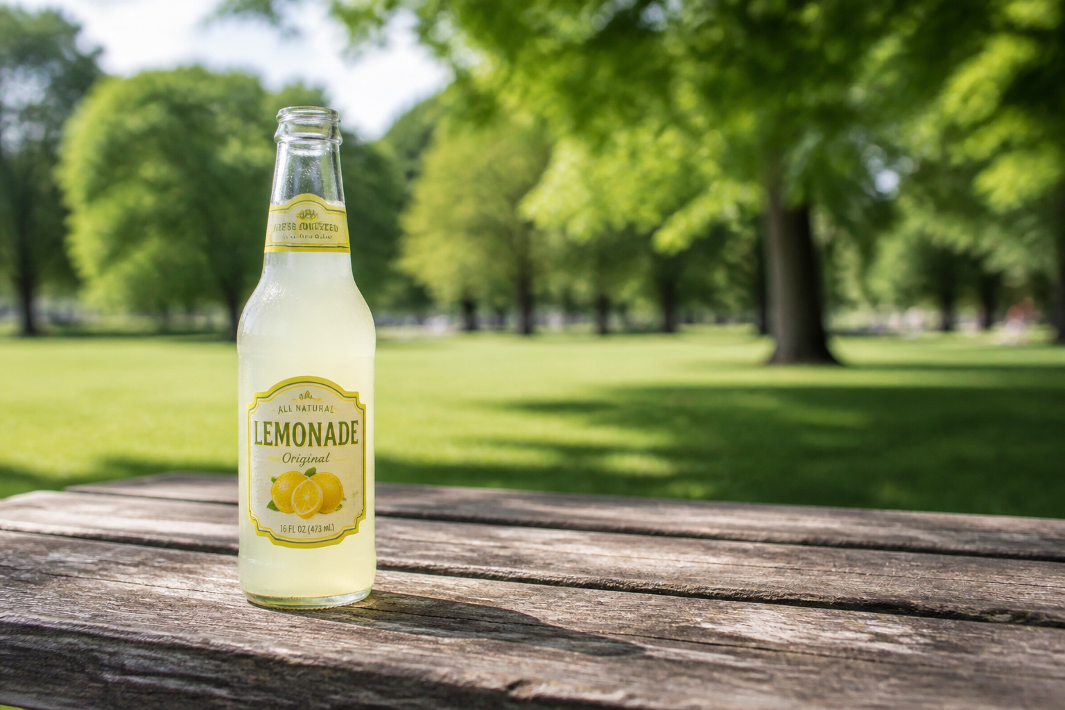 Vintage editorial lemonade (before)