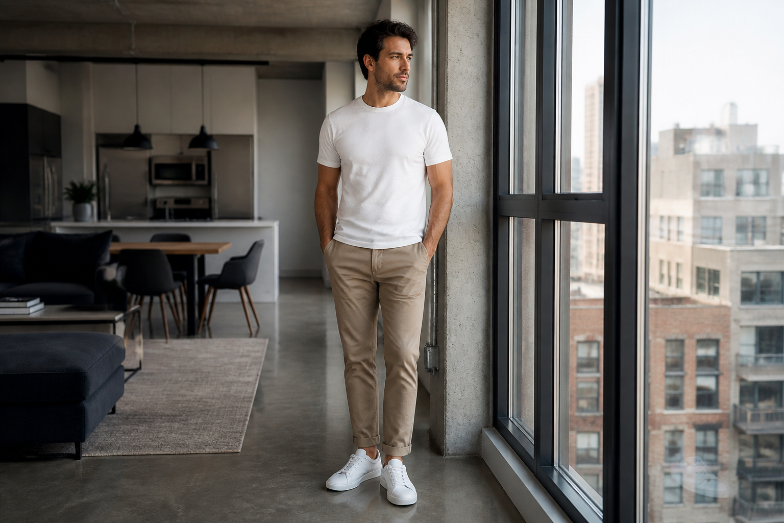 Broader V-taper build (before)
