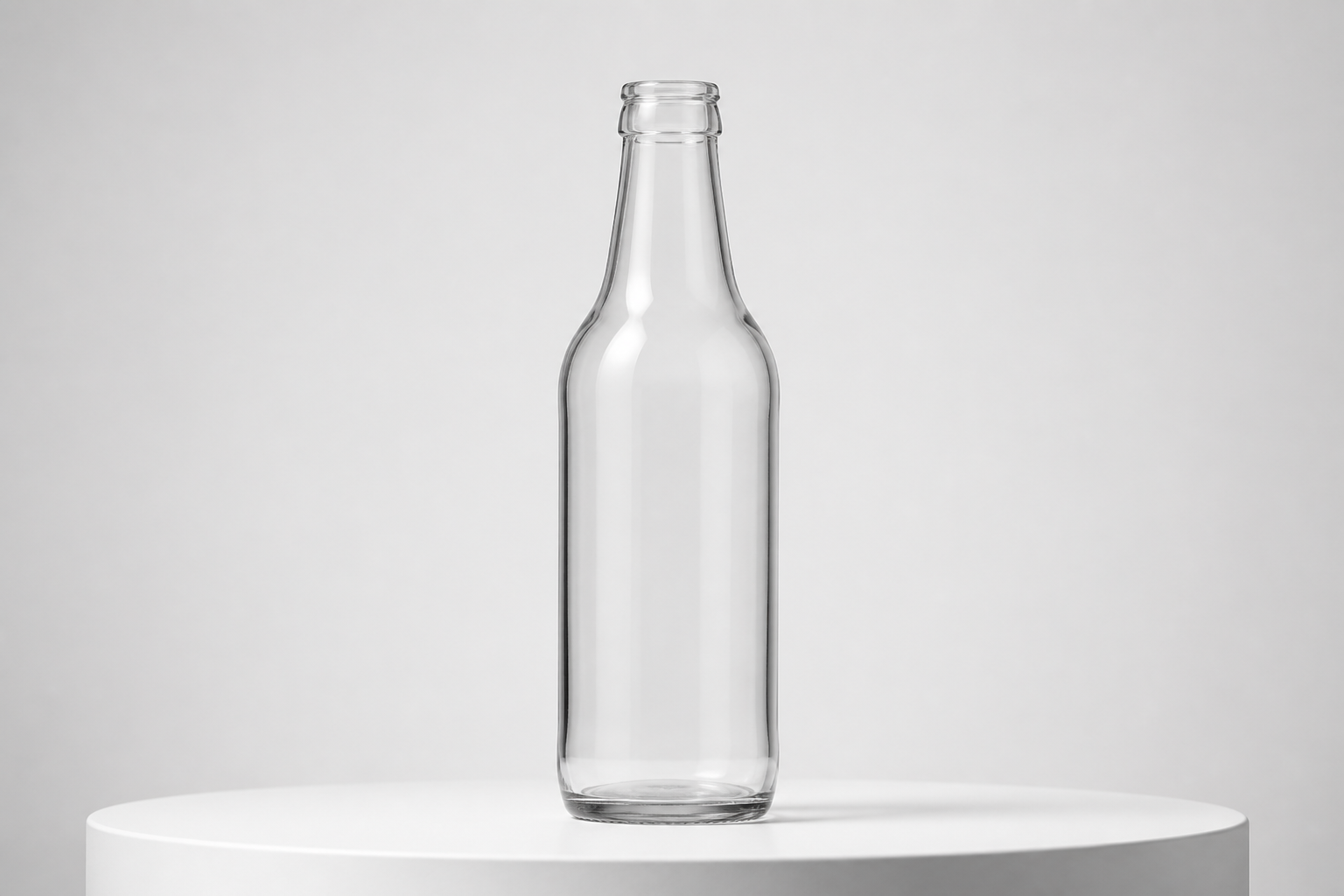 Start with blank bottles (before)