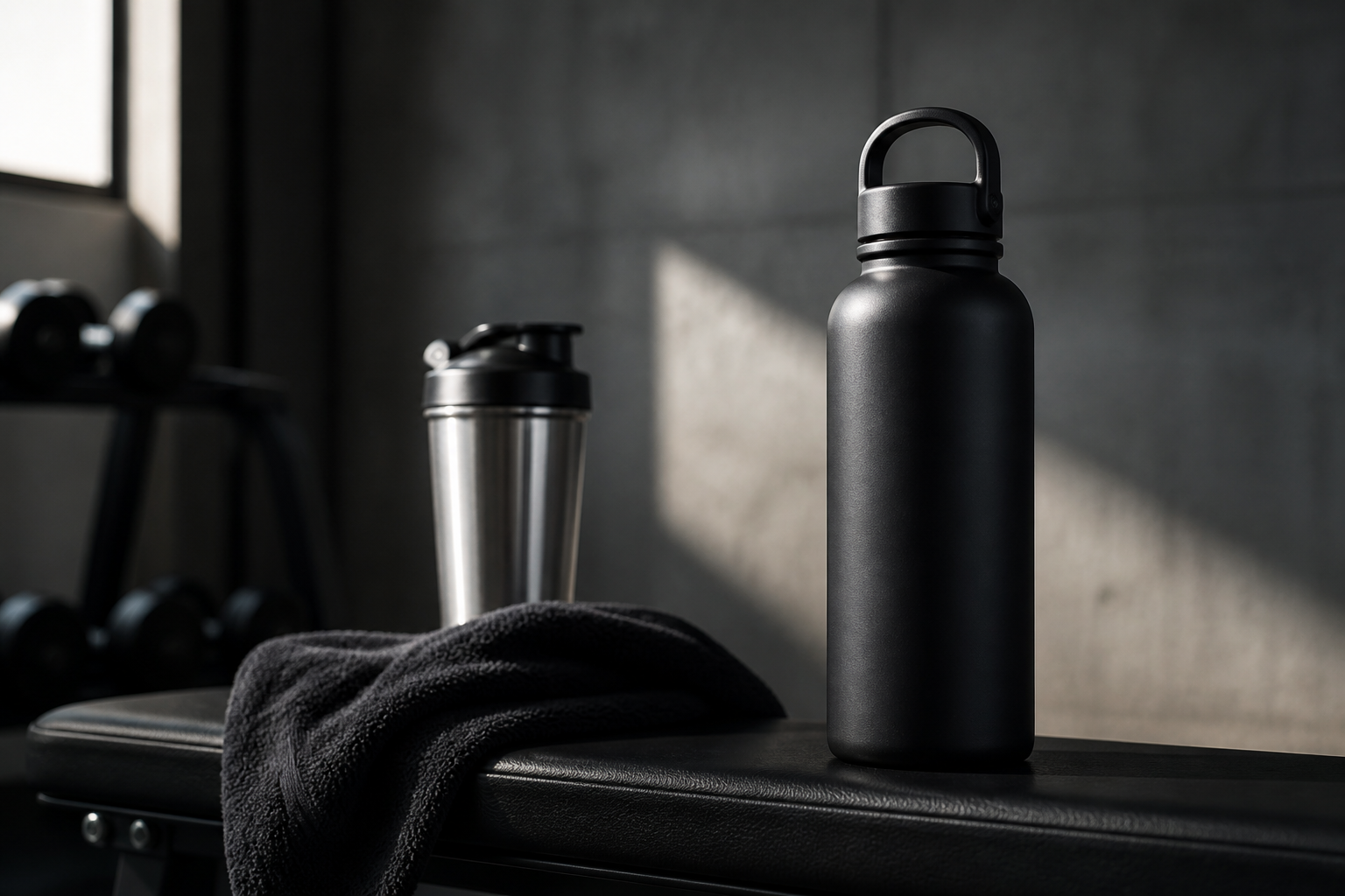 Sport bottle branding (before)