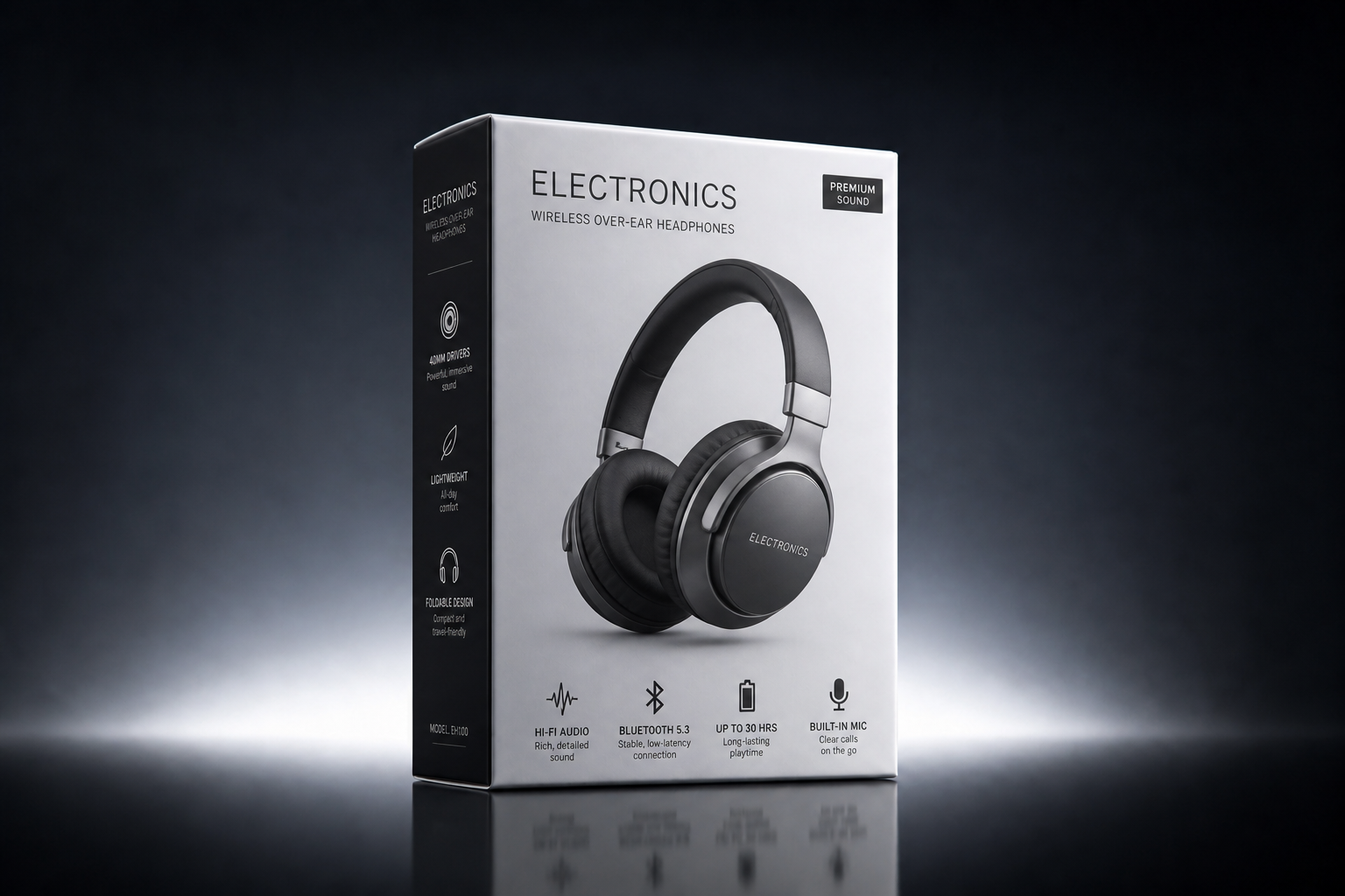 Minimal tech packaging (after)