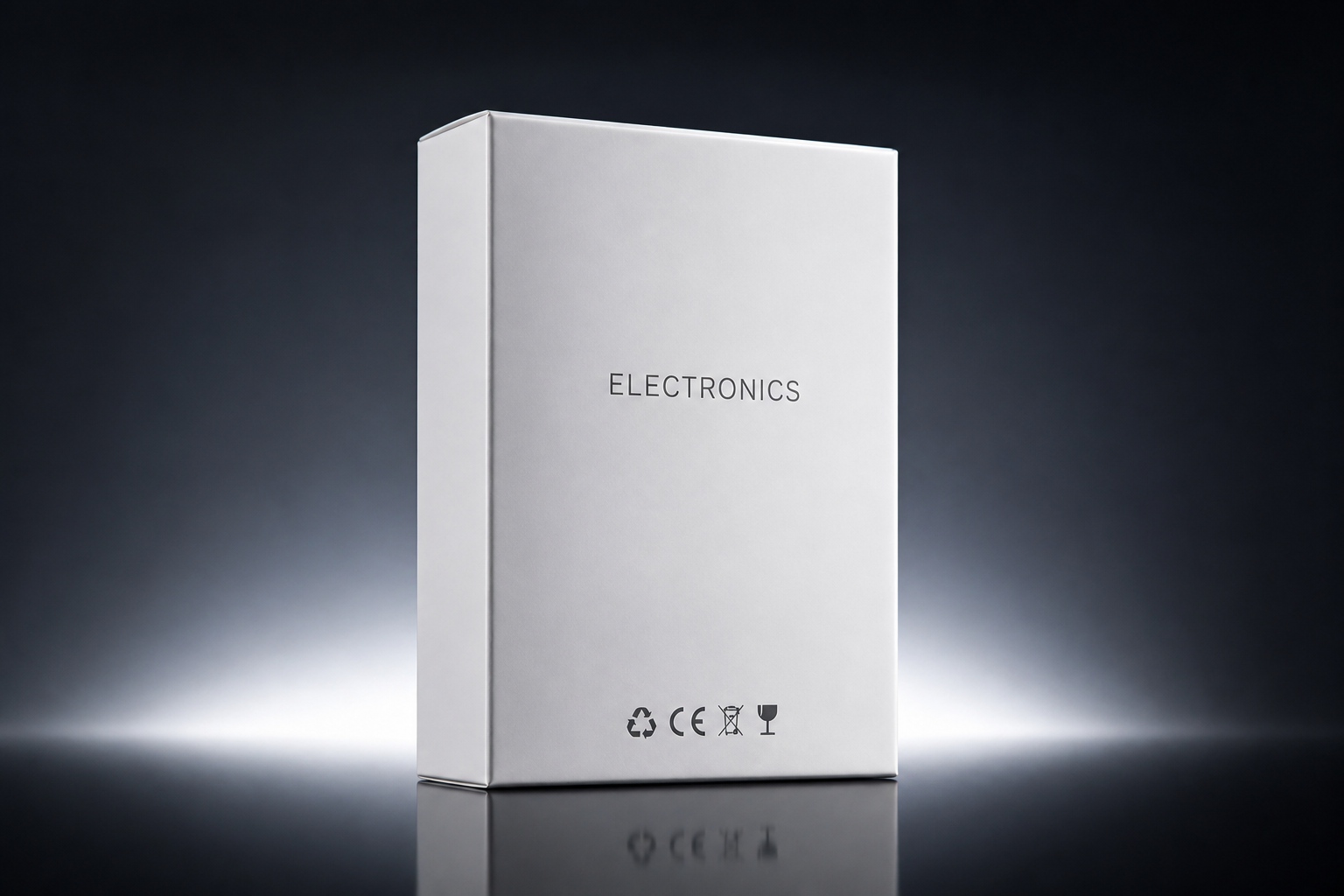 Minimal tech packaging (before)
