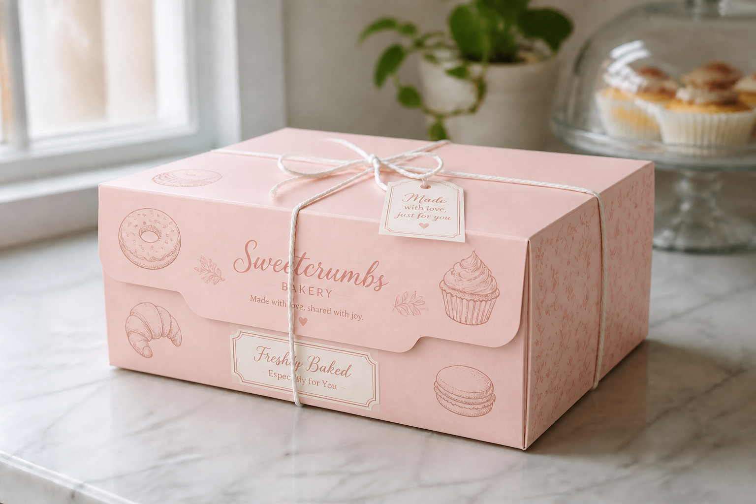 Bakery gift box (after)