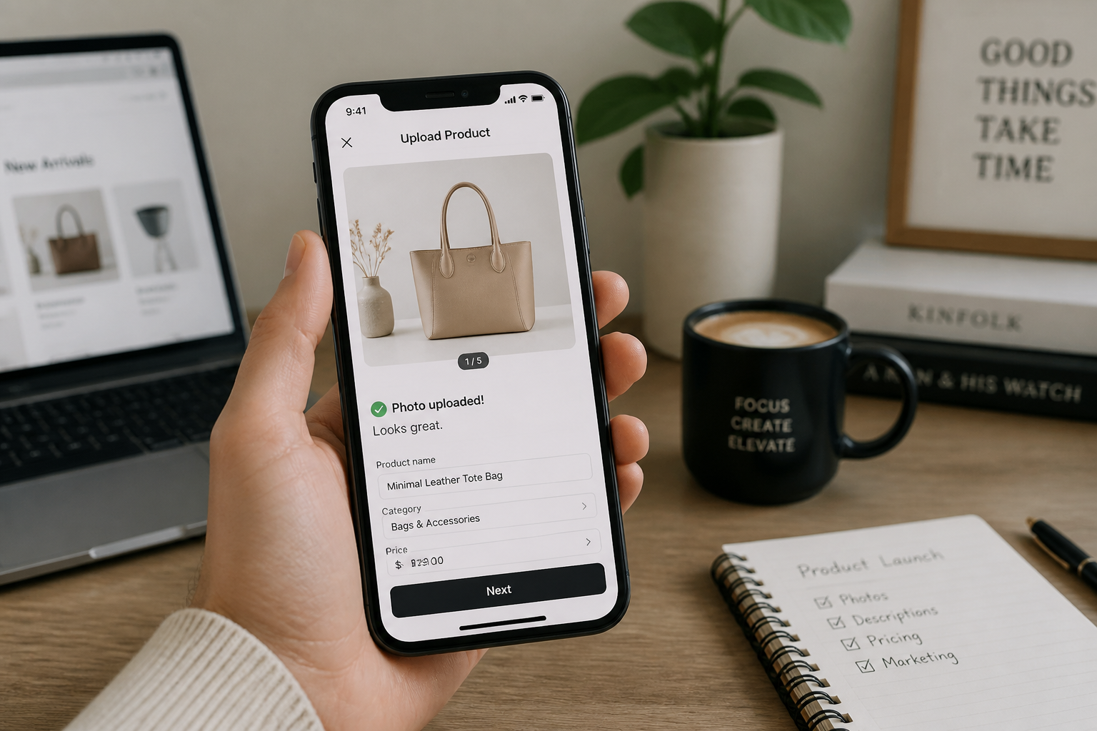 Upload your product image