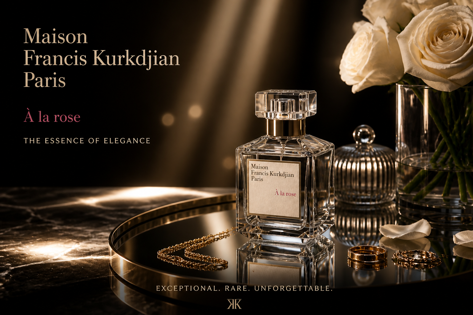High-fashion fragrance ad (after)