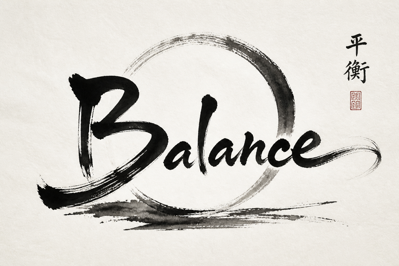 Minimal brush lettering artwork