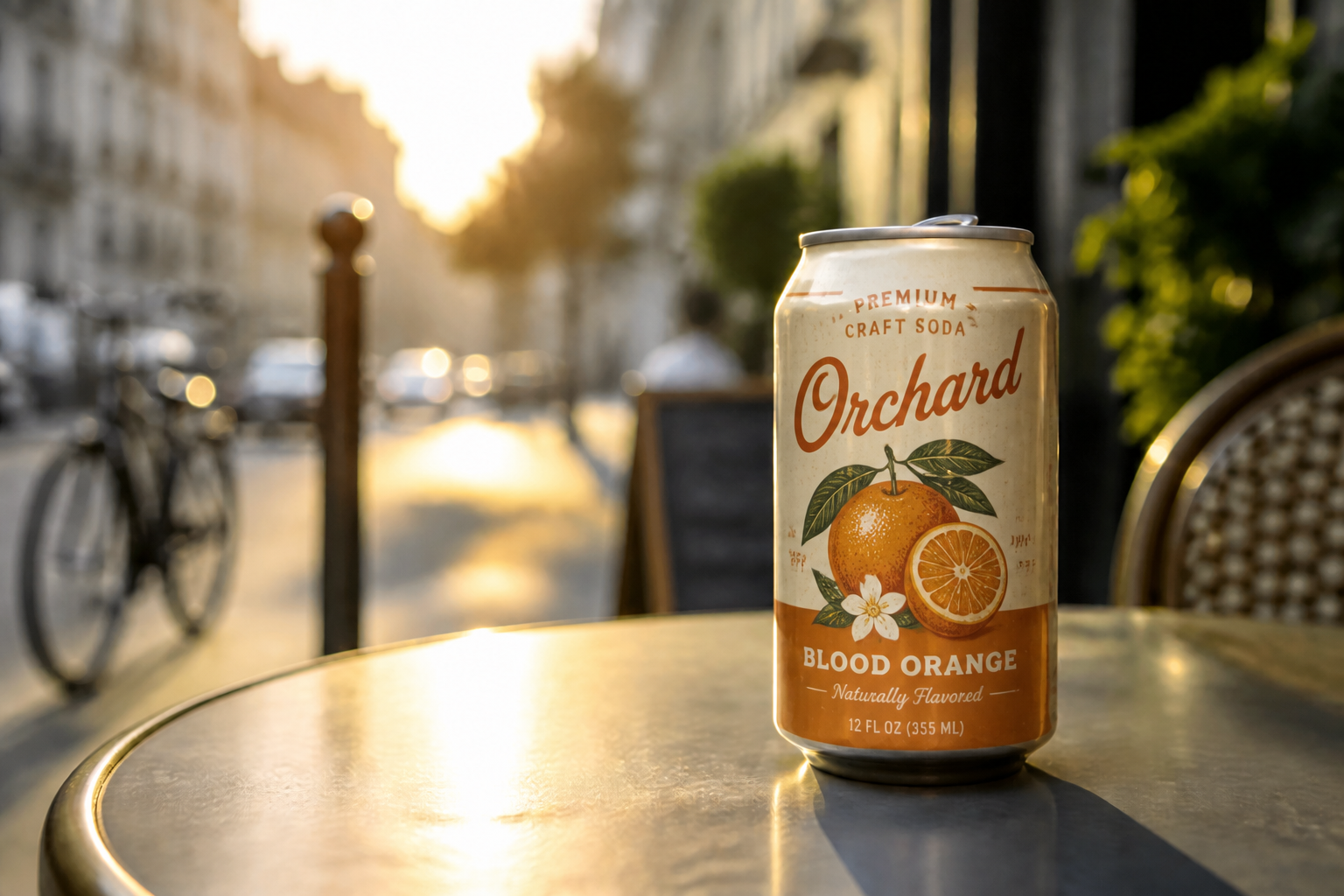 Retro craft soda look (after)