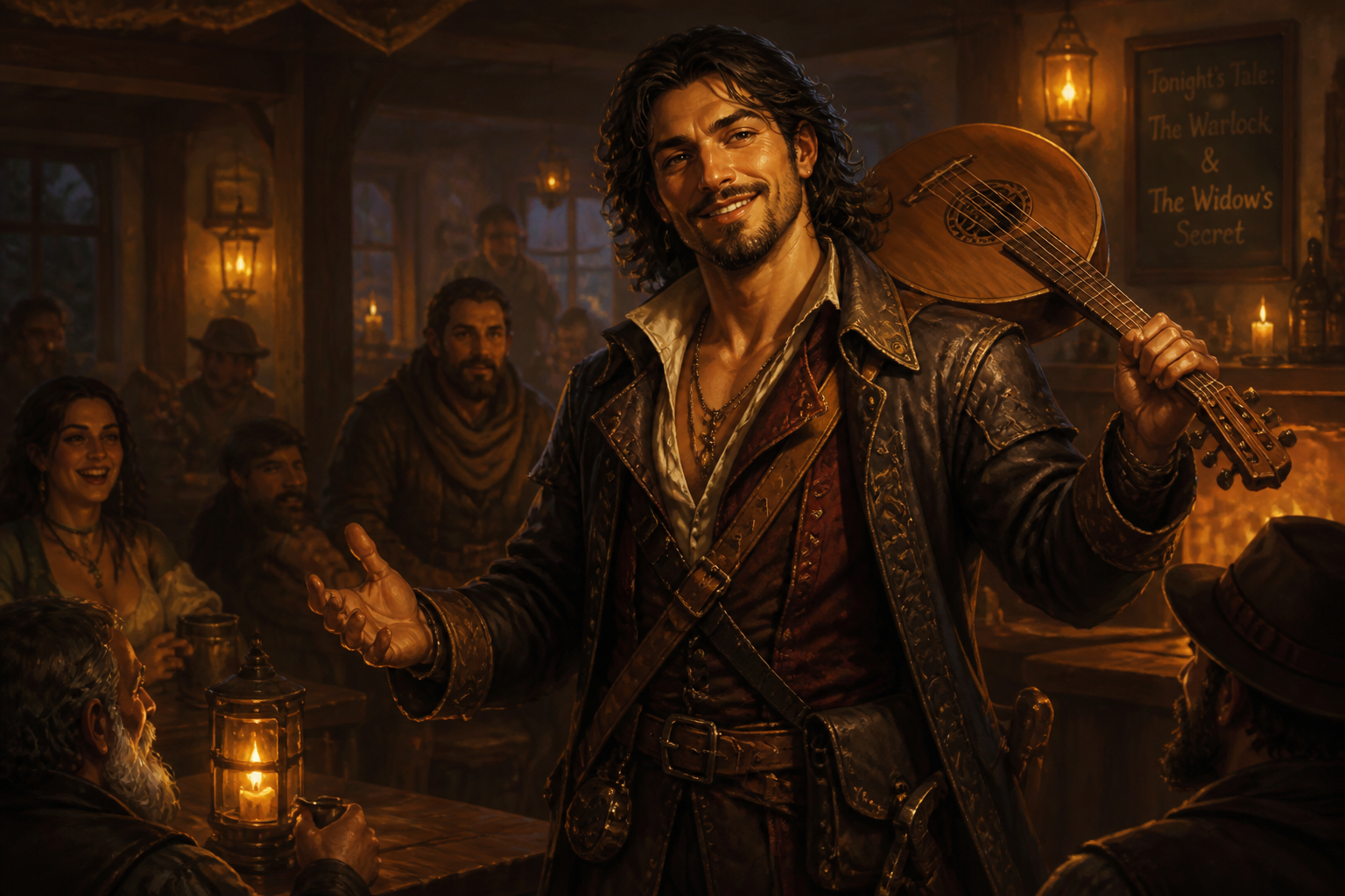 Fantasy tavern storyteller