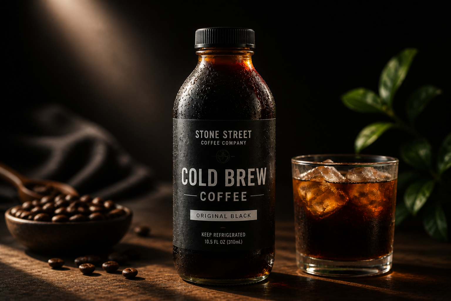 3D premium beverage ad (after)