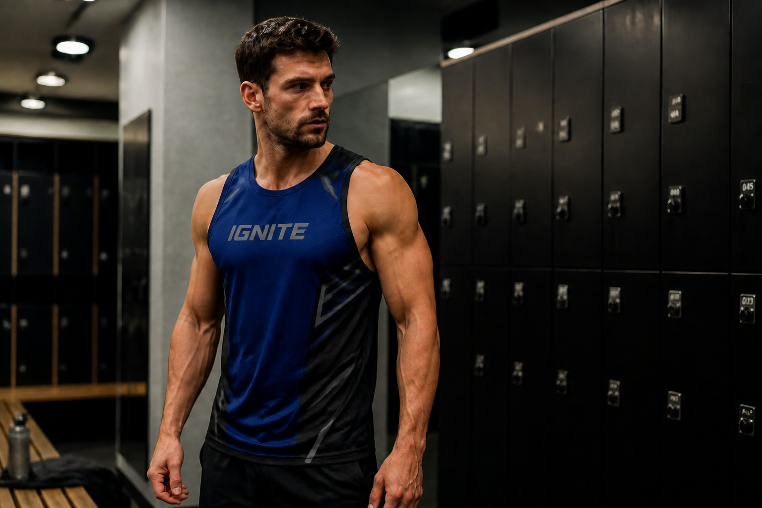 Athletic tank mockup (after)