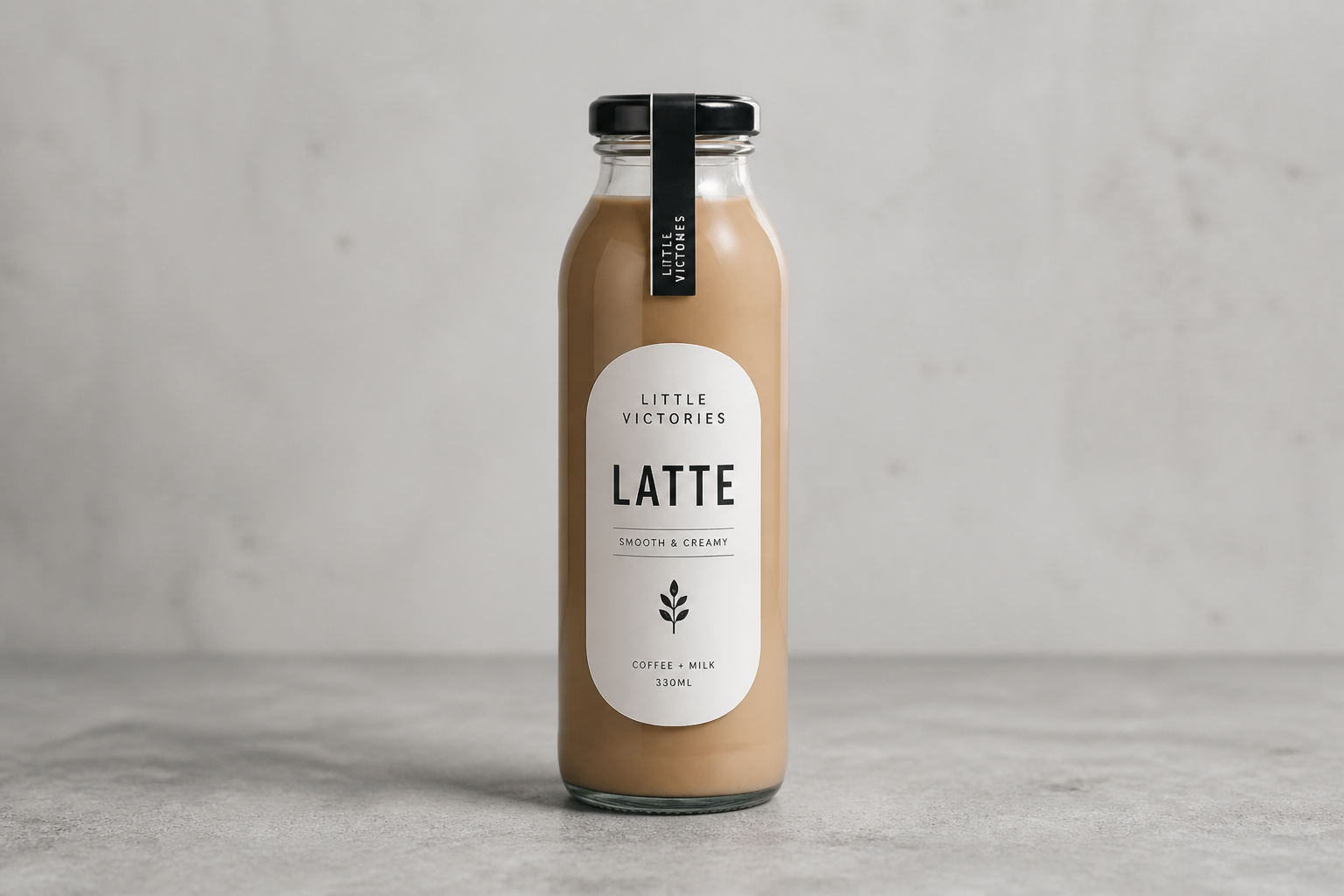 Active lifestyle coffee ad (before)