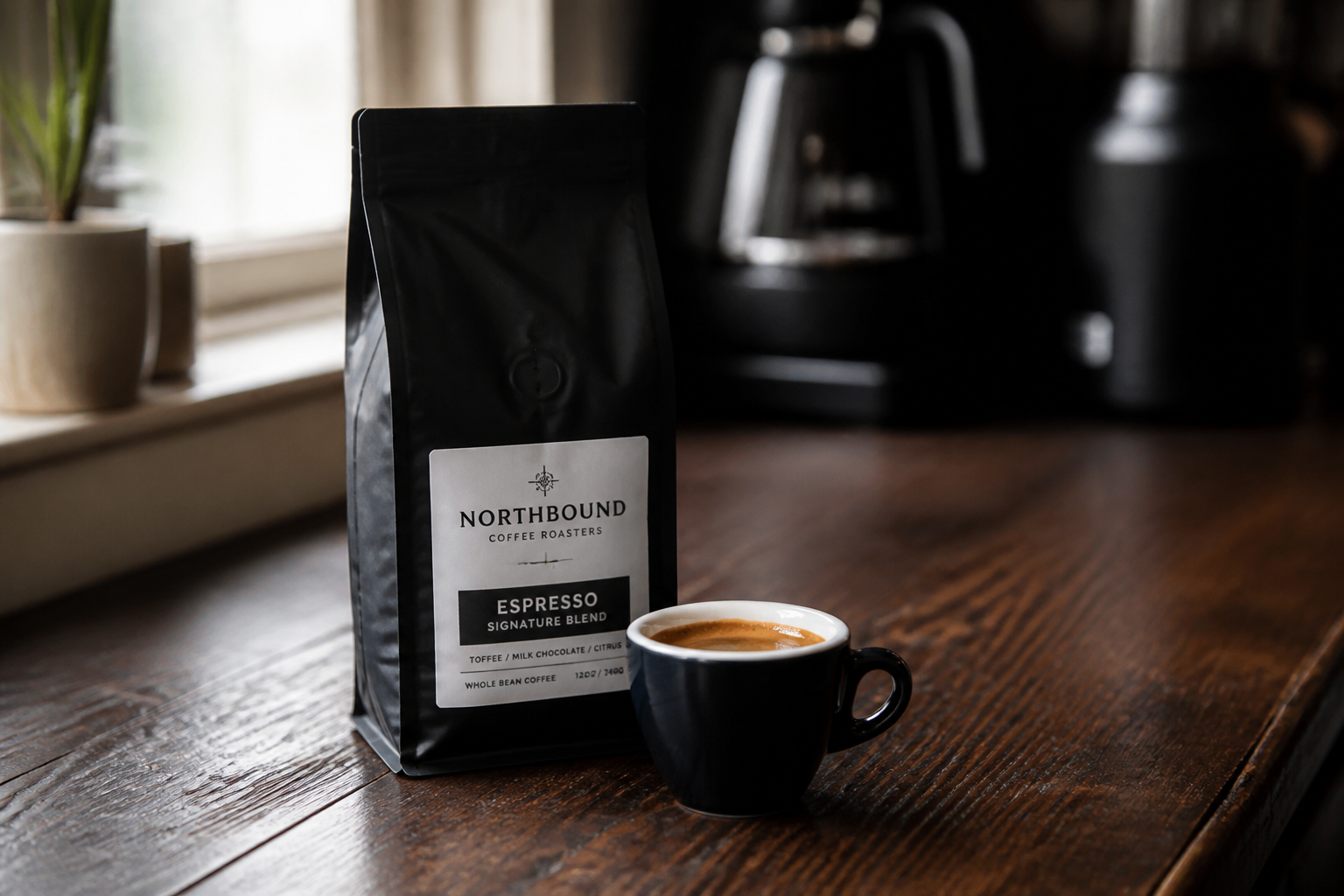 Moody espresso editorial (before)