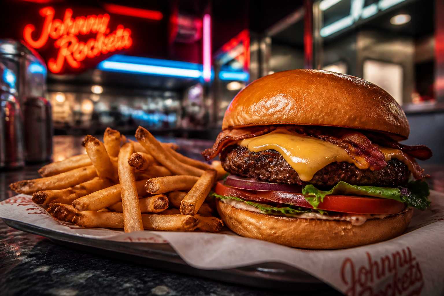 Fast-food promo (before)