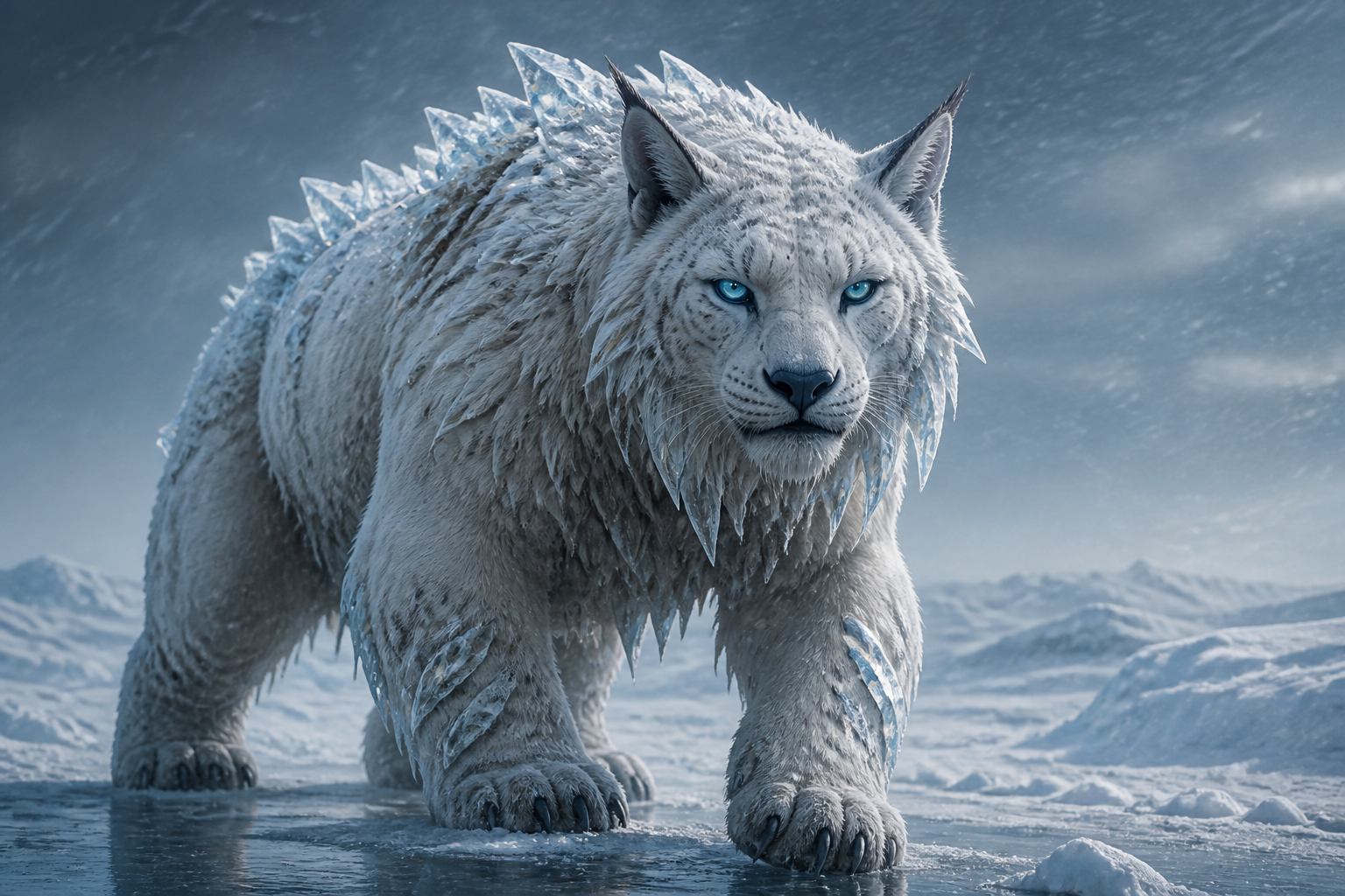 Arctic crystal beast