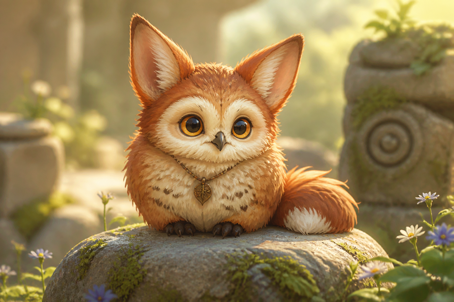 Fox-owl companion