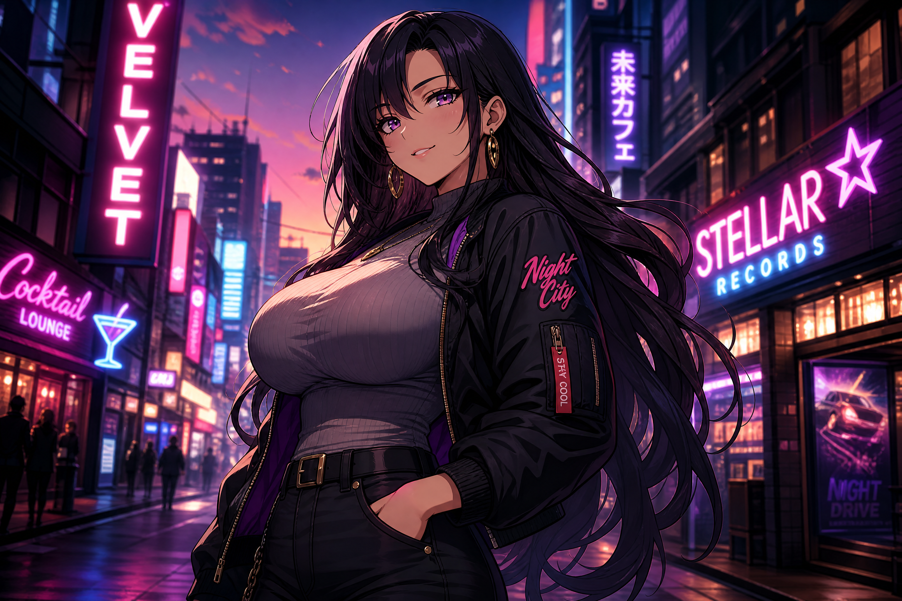 AI Curvy Anime Girl Generator