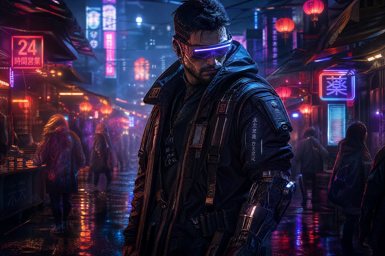 AI Cyberpunk Character Generator