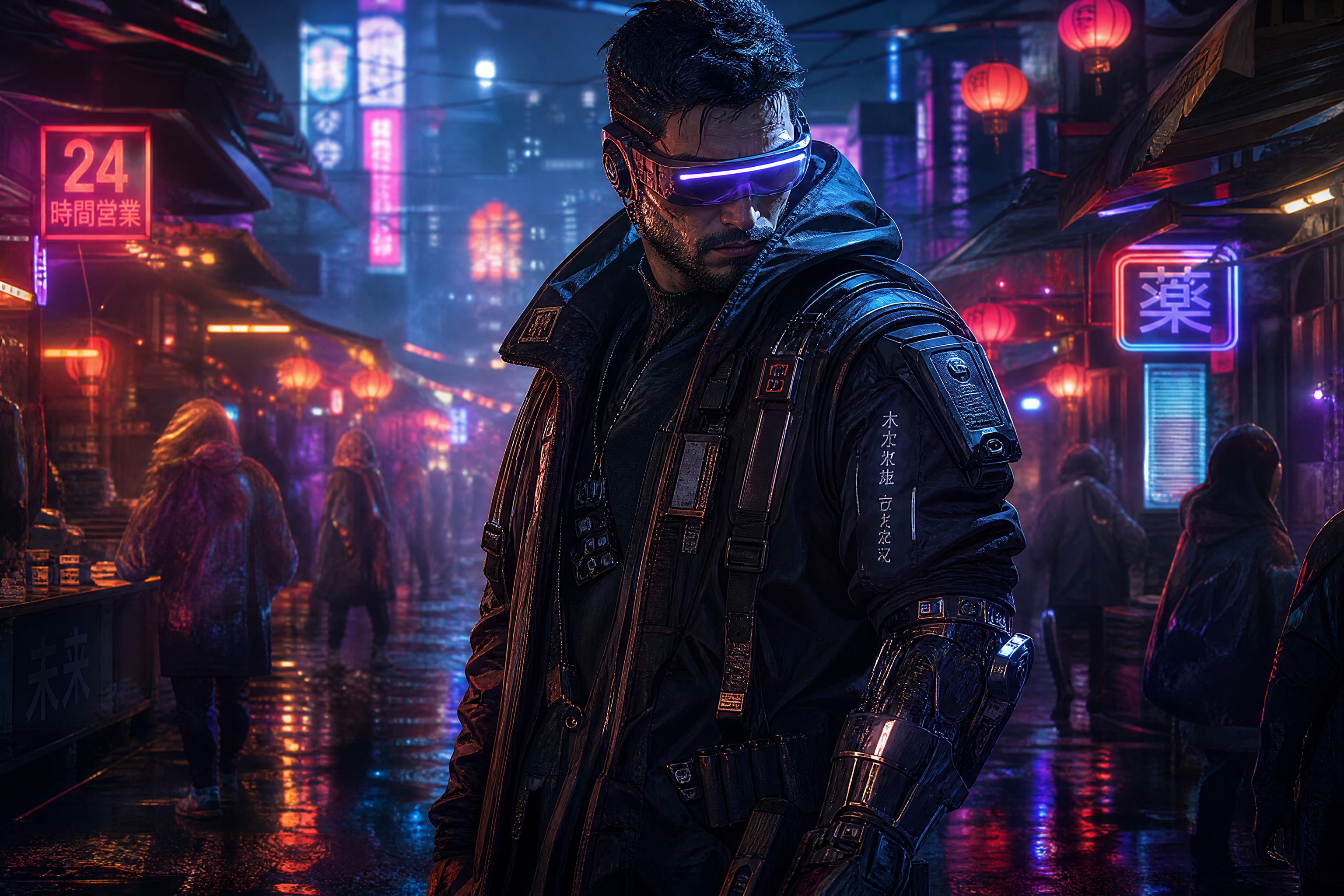 AI Cyberpunk Character Generator