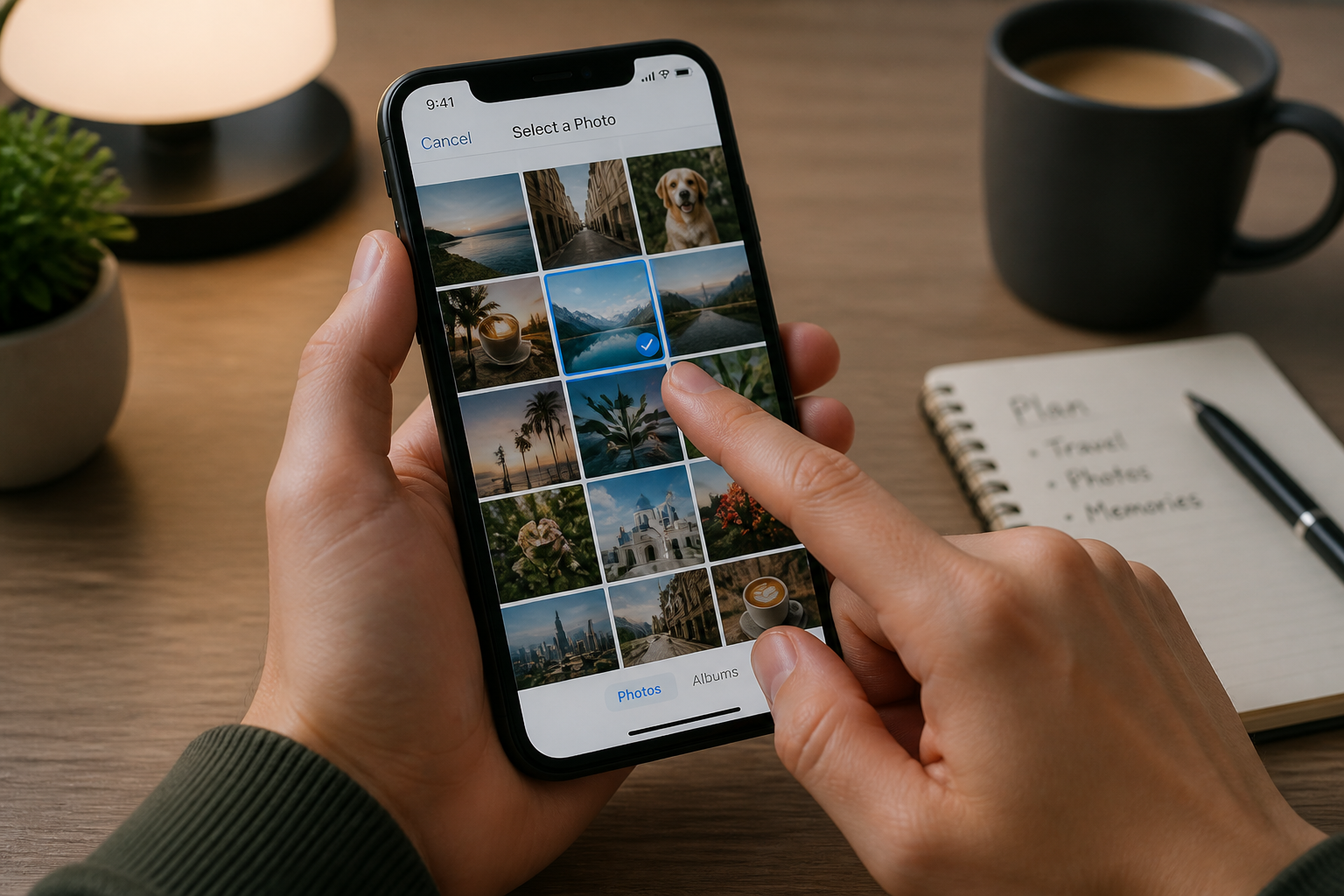 Upload Any Existing Photo
