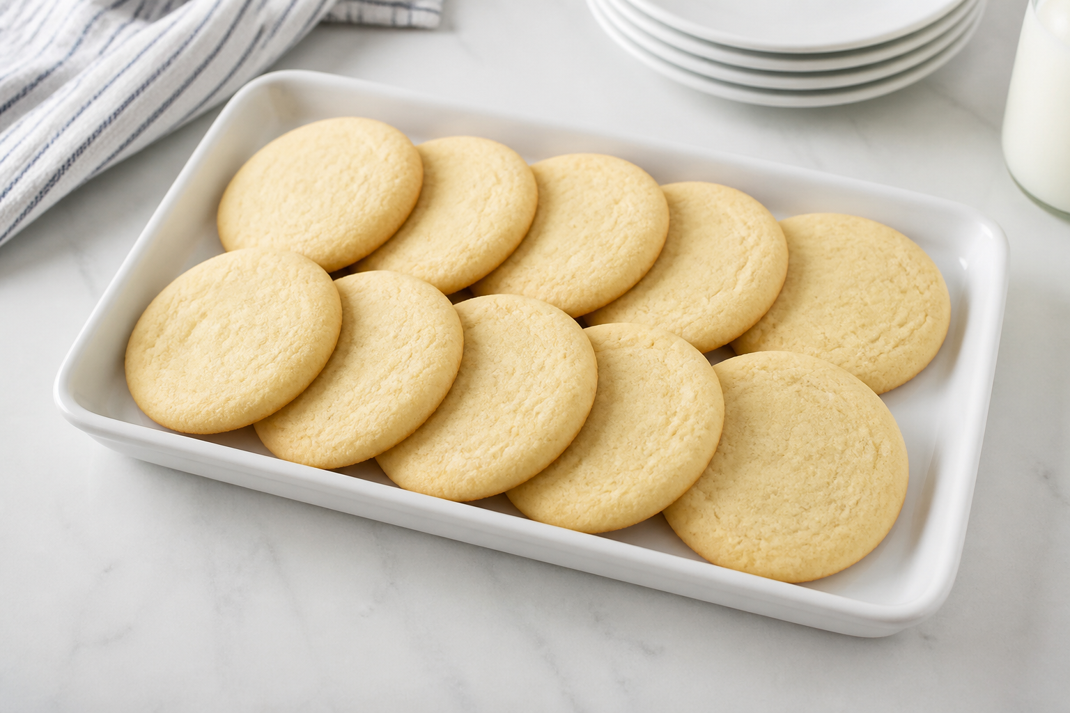 Iced party cookies (before)