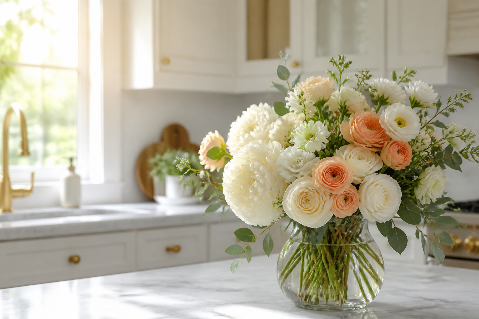 More defined floral detail (before)