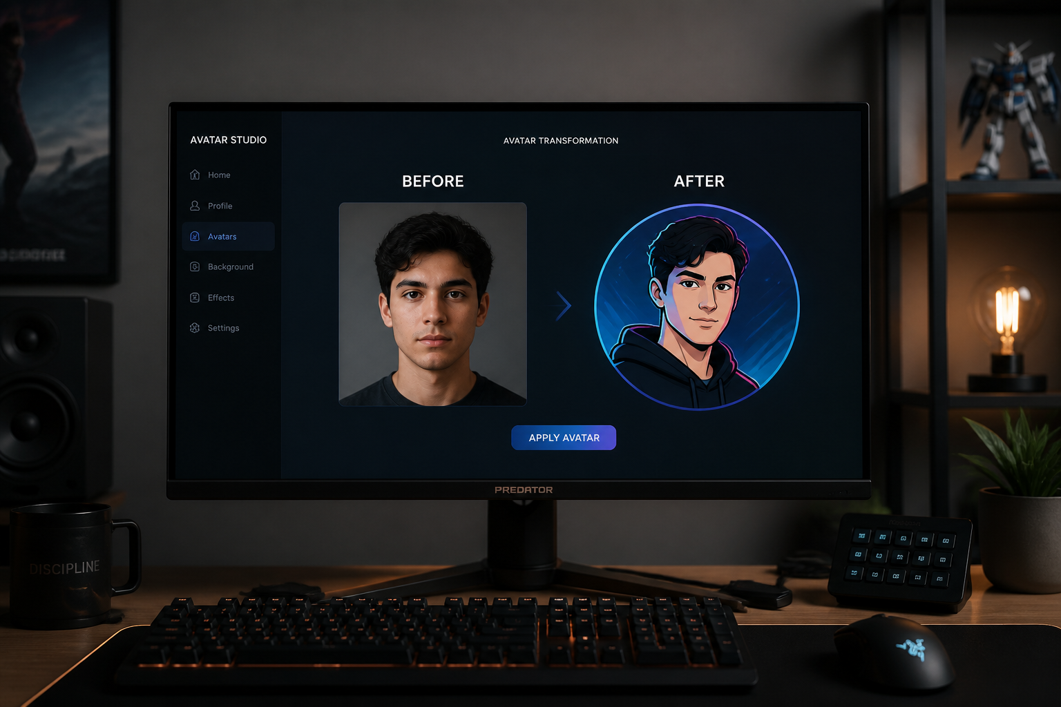 Generate and compare