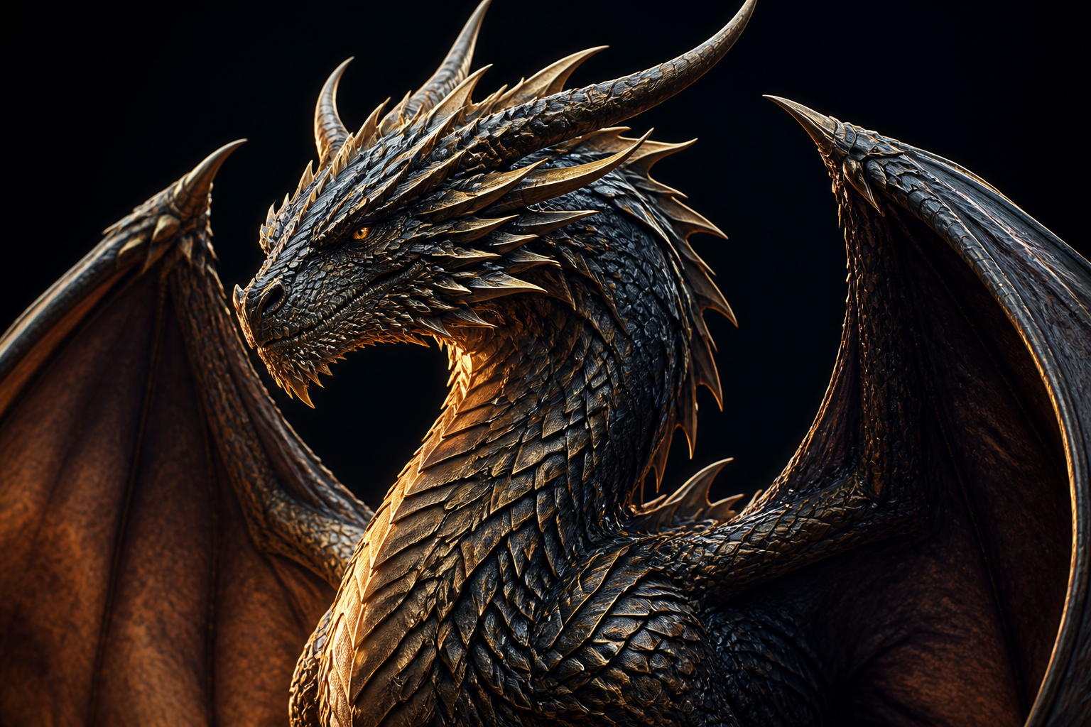 Detailed Scales and Silhouettes