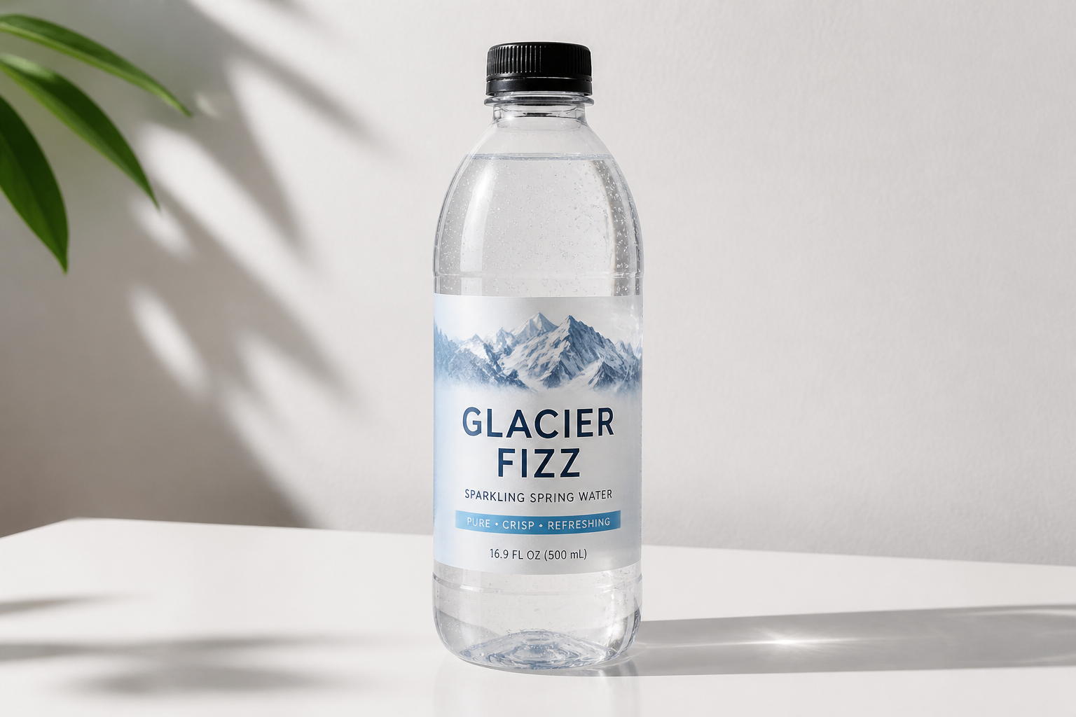 Crisp sparkling water campaign (before)