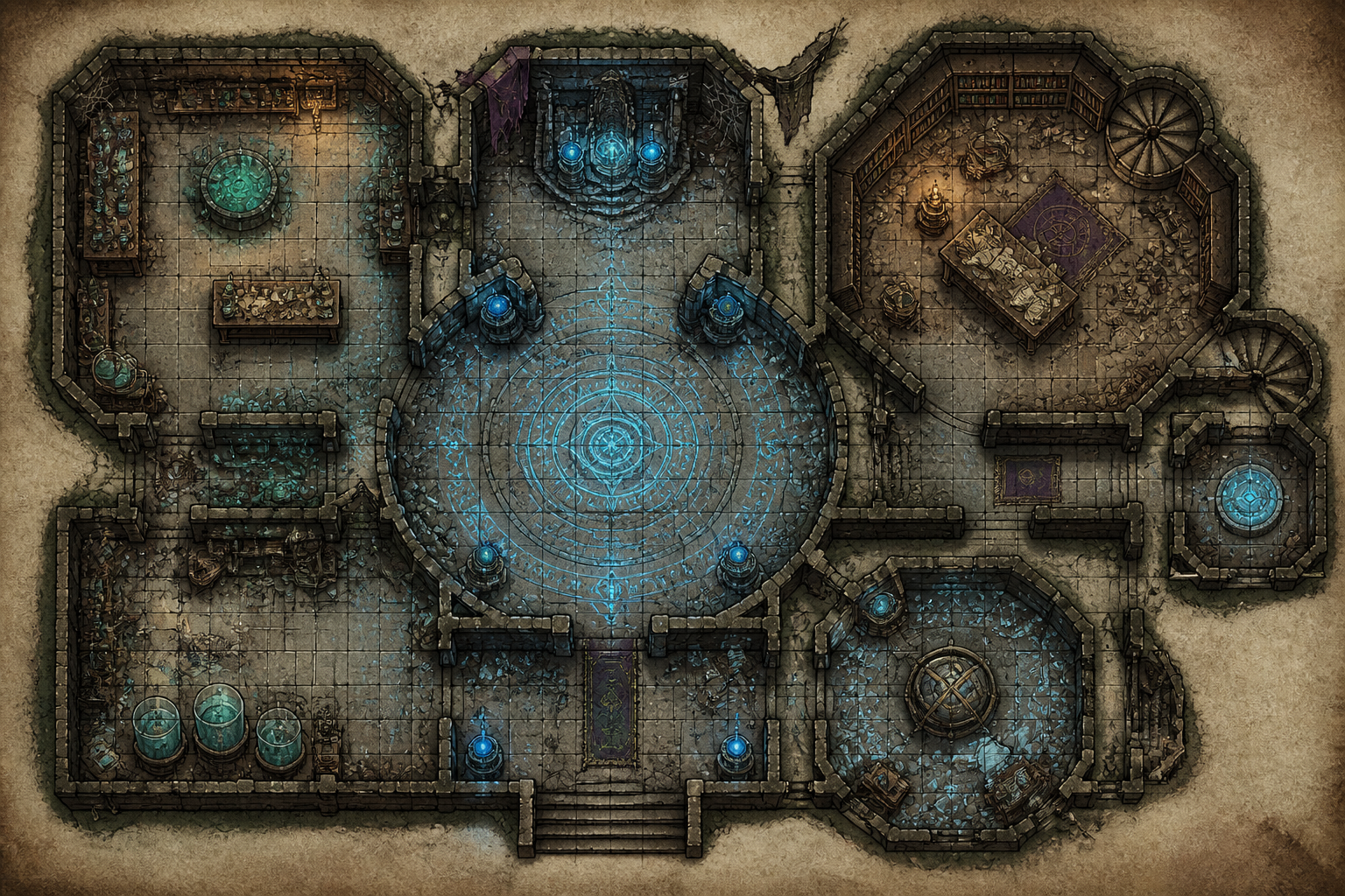 Abandoned wizard lab
