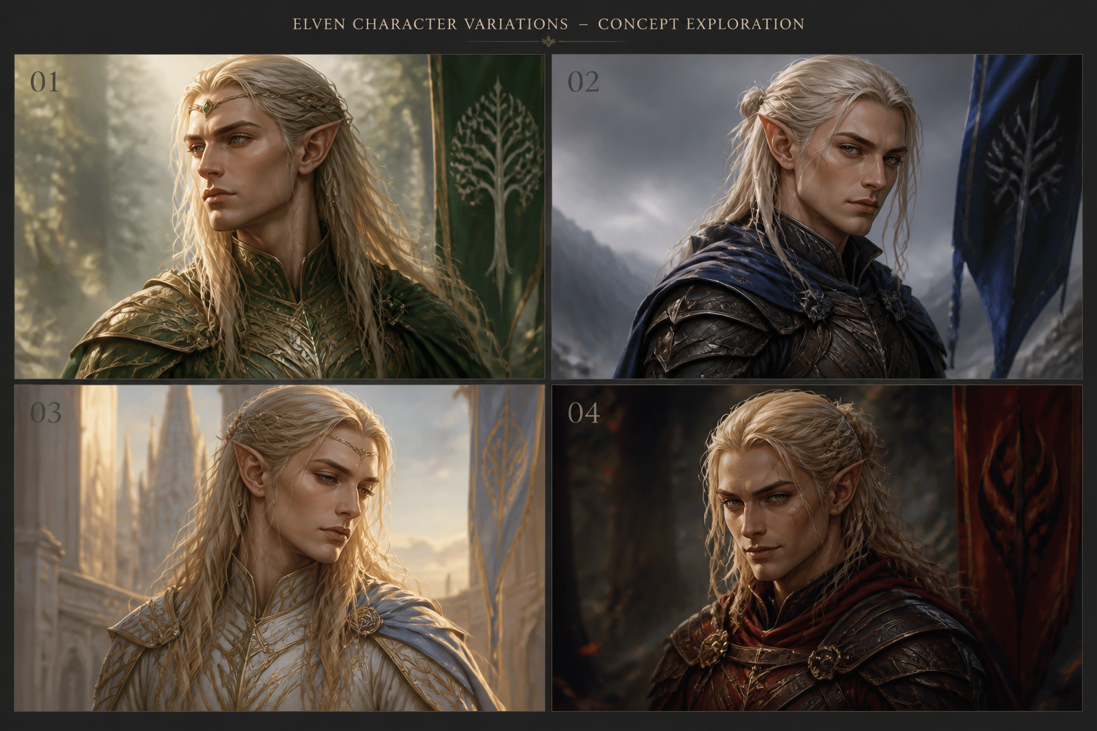 Refine Characters Through Variations