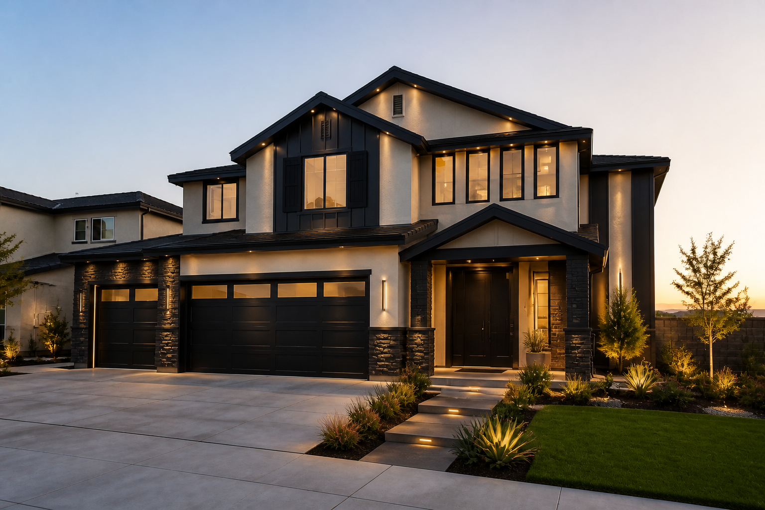 Editorial luxury exterior (after)
