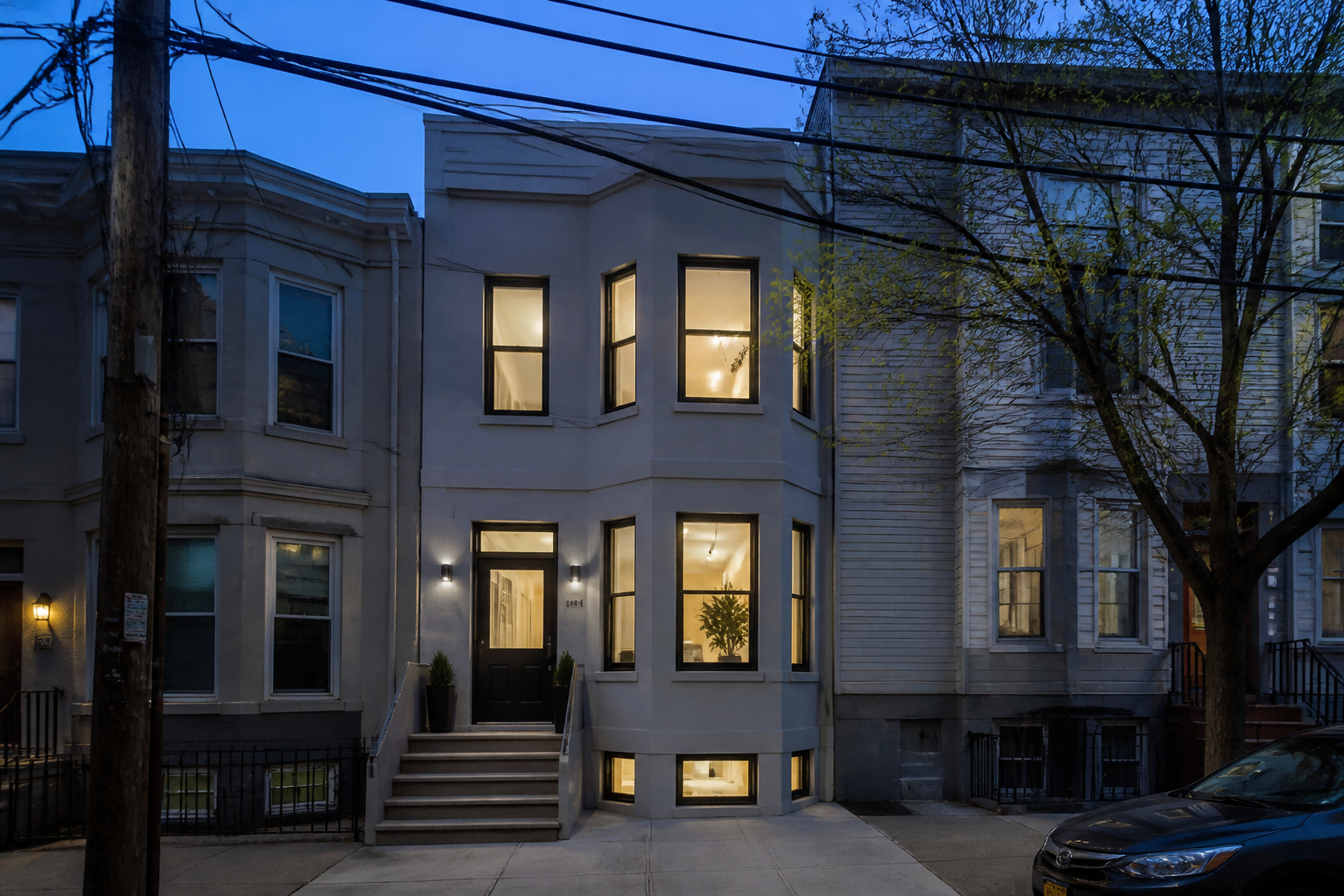 Scandinavian townhouse (before)